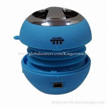 Hamburger speakers, 200mAh battery capacity